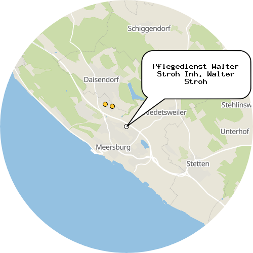 Kartenausschnitt für die Firma Pflegedienst Walter Stroh Inh. Walter Stroh
