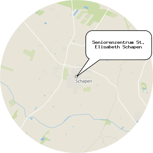 Kartenausschnitt für die Firma Seniorenzentrum St. Elisabeth Schapen