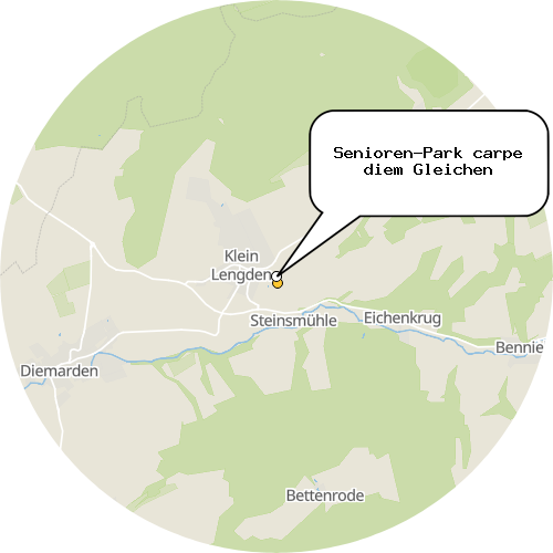 Kartenausschnitt für die Firma Senioren-Park carpe diem Gleichen