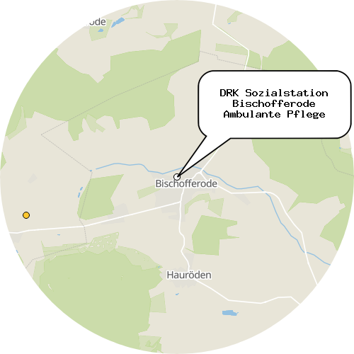 Kartenausschnitt für die Firma DRK Sozialstation Bischofferode Ambulante Pflege