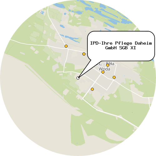 Kartenausschnitt für die Firma IPD-Ihre Pflege Daheim GmbH SGB XI