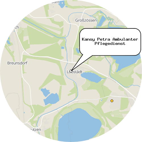 Kartenausschnitt für die Firma Kansy Petra Ambulanter Pflegedienst