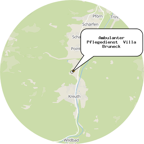 Kartenausschnitt für die Firma Ambulanter Pflegedienst  Villa Bruneck