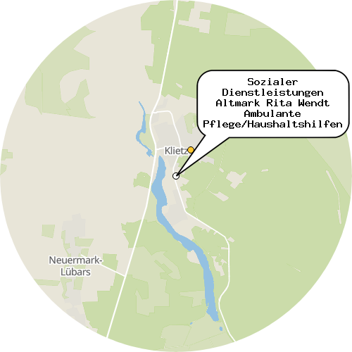 Kartenausschnitt für die Firma Sozialer Dienstleistungen Altmark Rita Wendt Ambulante Pflege/Haushaltshilfen