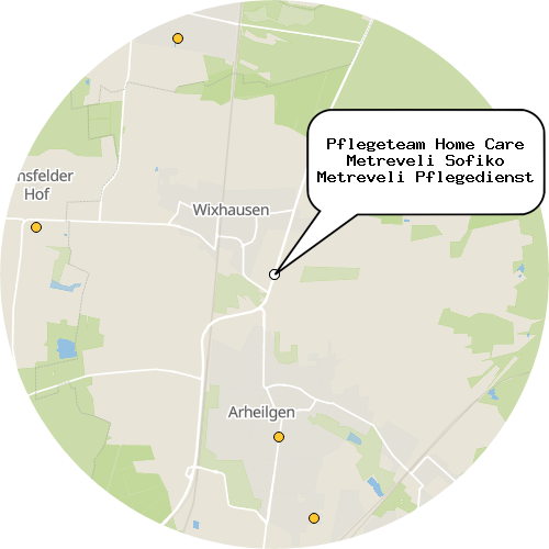 Kartenausschnitt für die Firma Pflegeteam Home Care Metreveli Sofiko Metreveli Pflegedienst