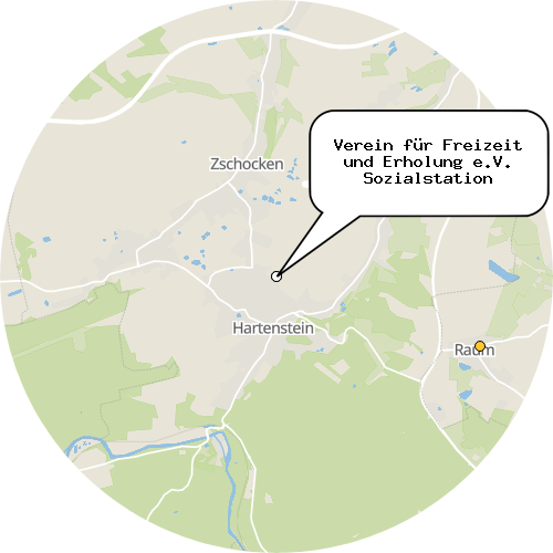 Kartenausschnitt für die Firma Verein für Freizeit und Erholung e.V. Sozialstation