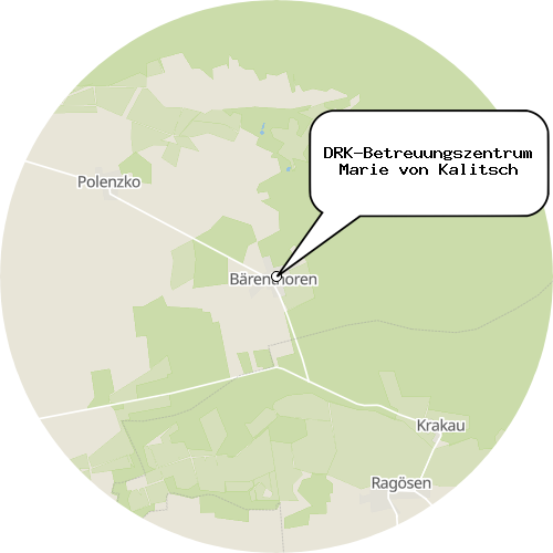 Kartenausschnitt für die Firma DRK-Betreuungszentrum Marie von Kalitsch