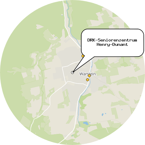 Kartenausschnitt für die Firma DRK-Seniorenzentrum Henry-Dunant