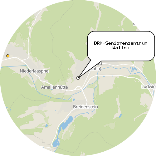 Kartenausschnitt für die Firma DRK-Seniorenzentrum Wallau