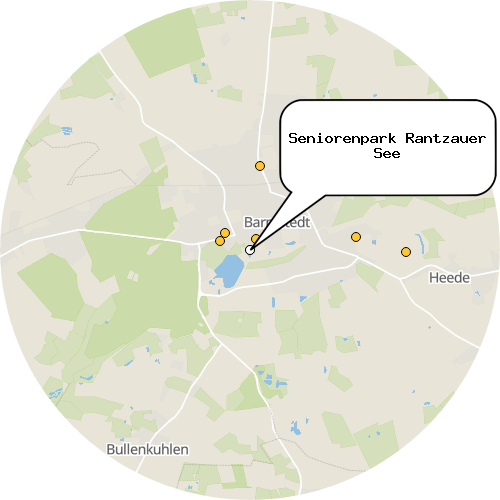 Kartenausschnitt für die Firma Seniorenpark Rantzauer See