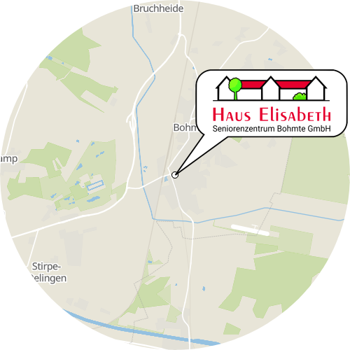 Kartenausschnitt für die Firma Seniorenzentrum Bohmte - Haus Elisabeth