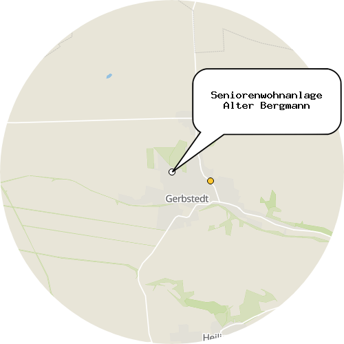 Kartenausschnitt für die Firma Seniorenwohnanlage Alter Bergmann