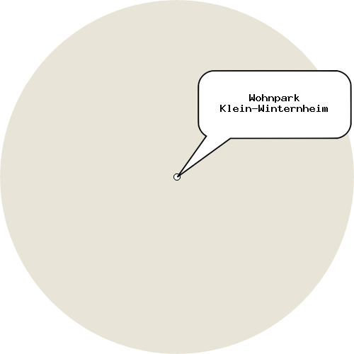 Kartenausschnitt für die Firma Wohnpark Klein-Winternheim