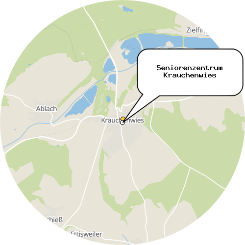 Kartenausschnitt für die Firma Seniorenzentrum Krauchenwies