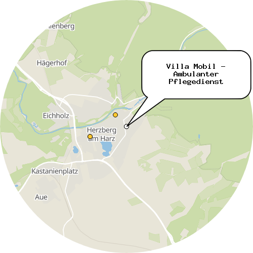 Kartenausschnitt für die Firma Villa Mobil - Ambulanter Pflegedienst