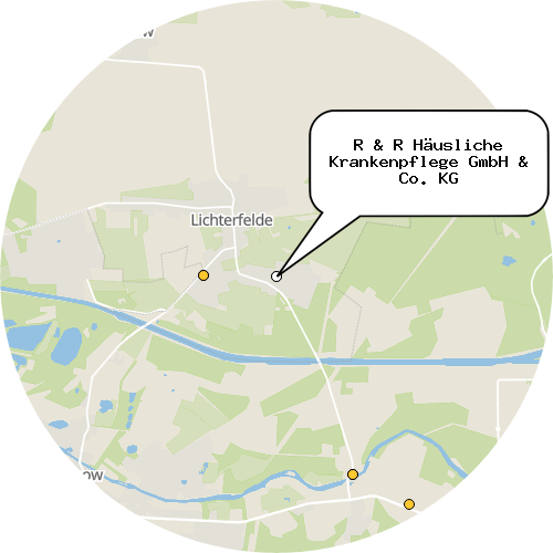 Kartenausschnitt für die Firma R & R Häusliche Krankenpflege GmbH & Co. KG