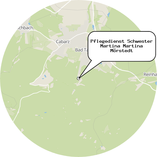 Kartenausschnitt für die Firma Pflegedienst Schwester Martina Martina Mörstedt