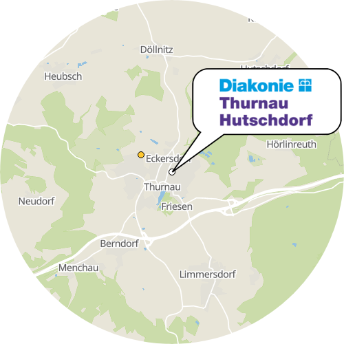 Kartenausschnitt für die Firma Melanie Hoffmann