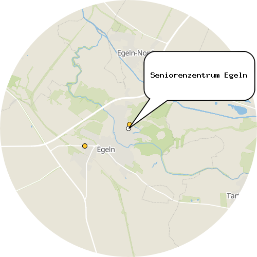 Kartenausschnitt für die Firma Seniorenzentrum Egeln