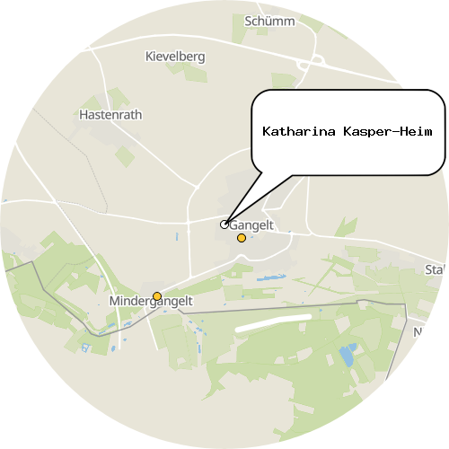 Kartenausschnitt für die Firma Katharina Kasper-Heim