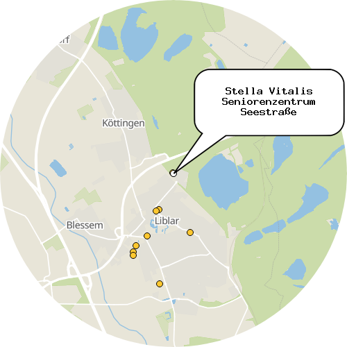 Kartenausschnitt für die Firma Stella Vitalis Seniorenzentrum Seestraße