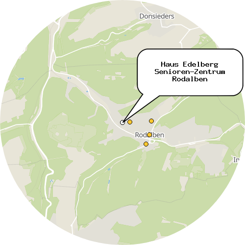 Kartenausschnitt für die Firma Haus Edelberg Senioren-Zentrum Rodalben