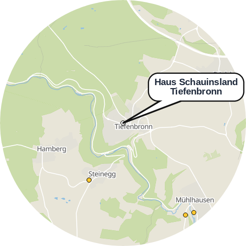Kartenausschnitt für die Firma Haus Schauinsland Tiefenbronn