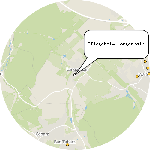 Kartenausschnitt für die Firma Pflegeheim Langenhain