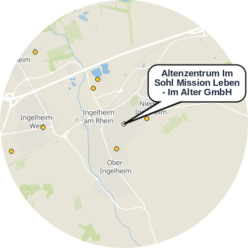 Kartenausschnitt für die Firma Altenzentrum Im Sohl Mission Leben - Im Alter GmbH