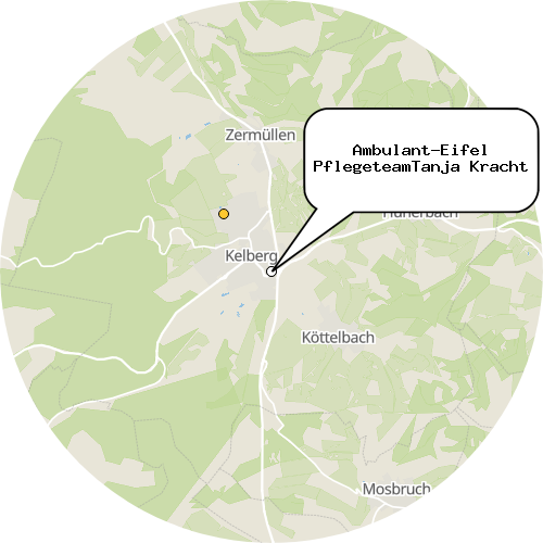 Kartenausschnitt für die Firma Ambulant-Eifel PflegeteamTanja Kracht