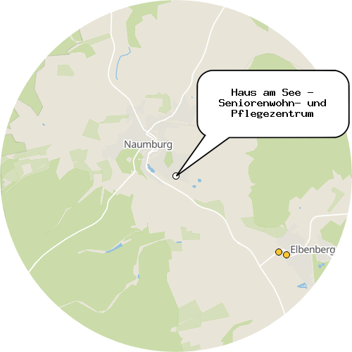 Kartenausschnitt für die Firma Haus am See - Seniorenwohn- und Pflegezentrum
