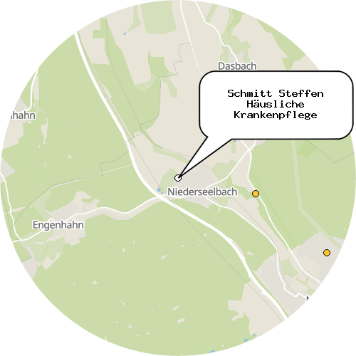 Kartenausschnitt für die Firma Schmitt Steffen Häusliche Krankenpflege