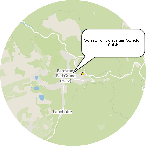 Kartenausschnitt für die Firma Seniorenzentrum Sander GmbH