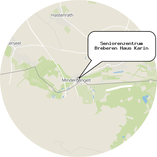 Kartenausschnitt für die Firma Seniorenzentrum Breberen Haus Karin