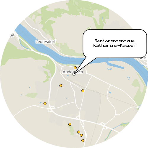 Kartenausschnitt für die Firma Seniorenzentrum Katharina-Kasper